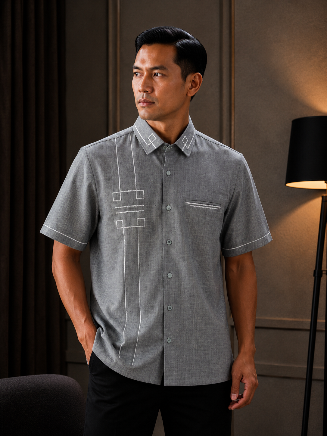 SHIRTING POLOS - SP M0008 - LW