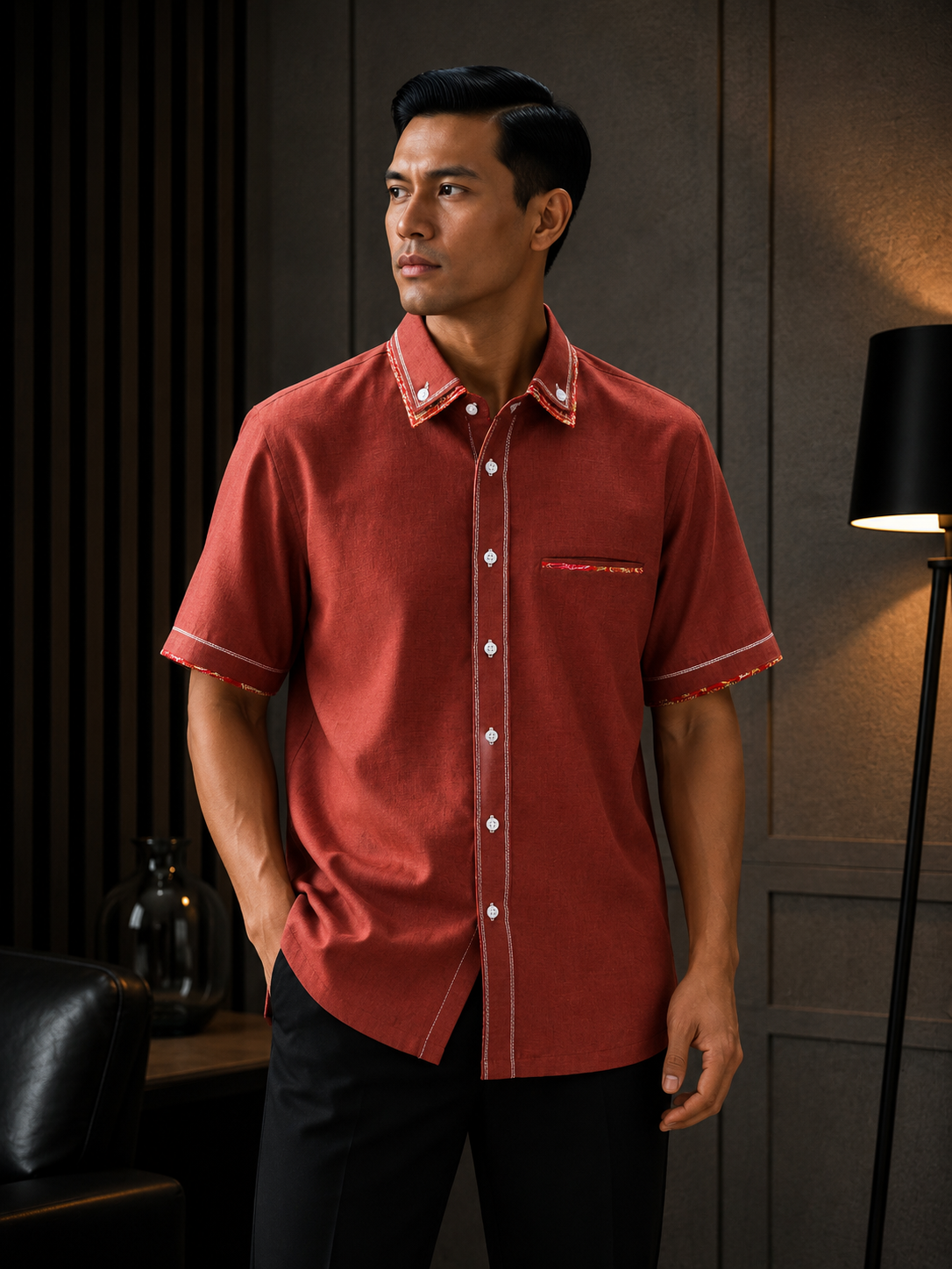 DOUBLE COLLER - DC L0011 - LW