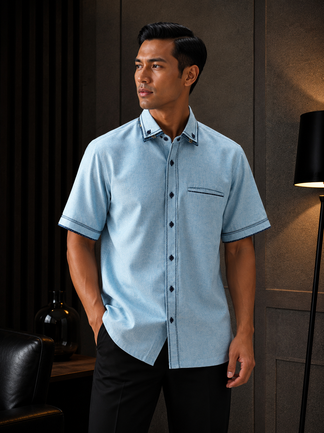 DOUBLE COLLER - DC XL0002 - LW