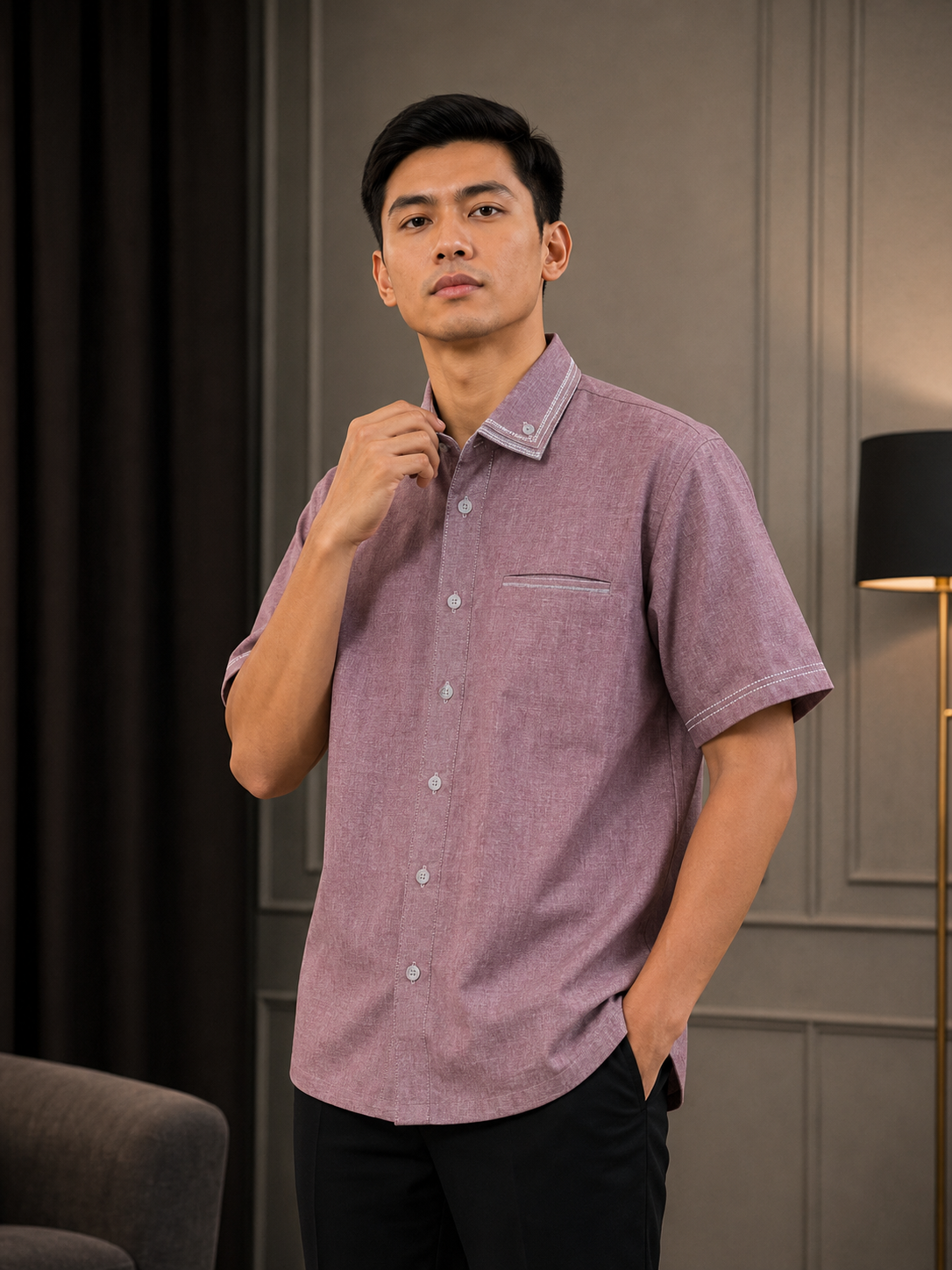 DOUBLE COLLER - DC XL0011 - LW