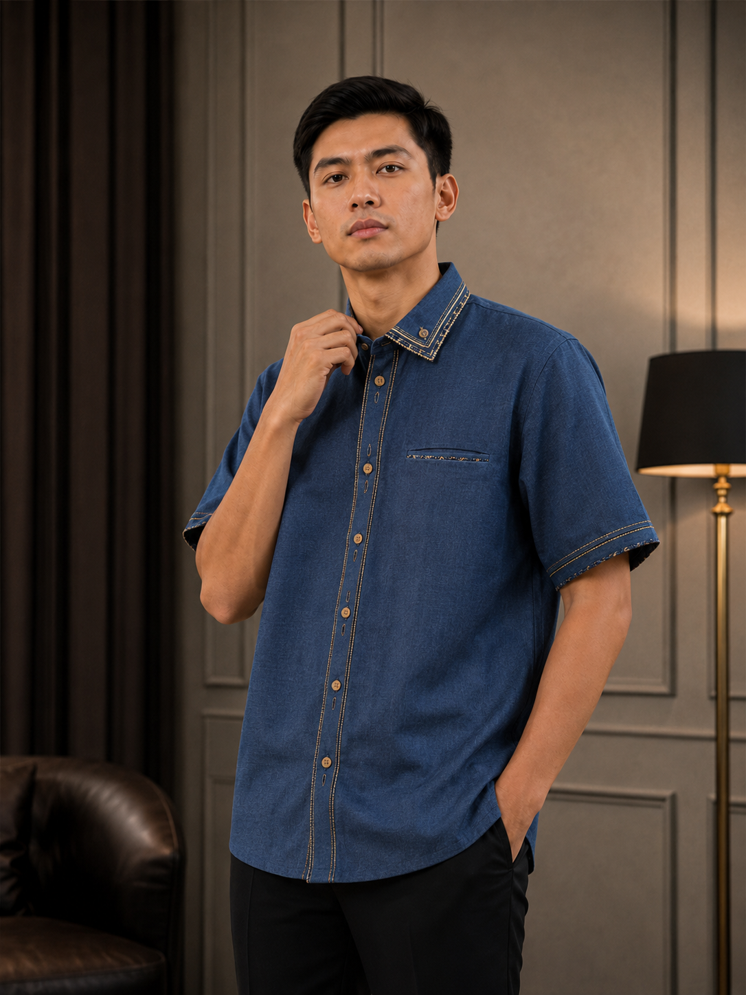 DOUBLE COLLER - DC XL0010 - LW