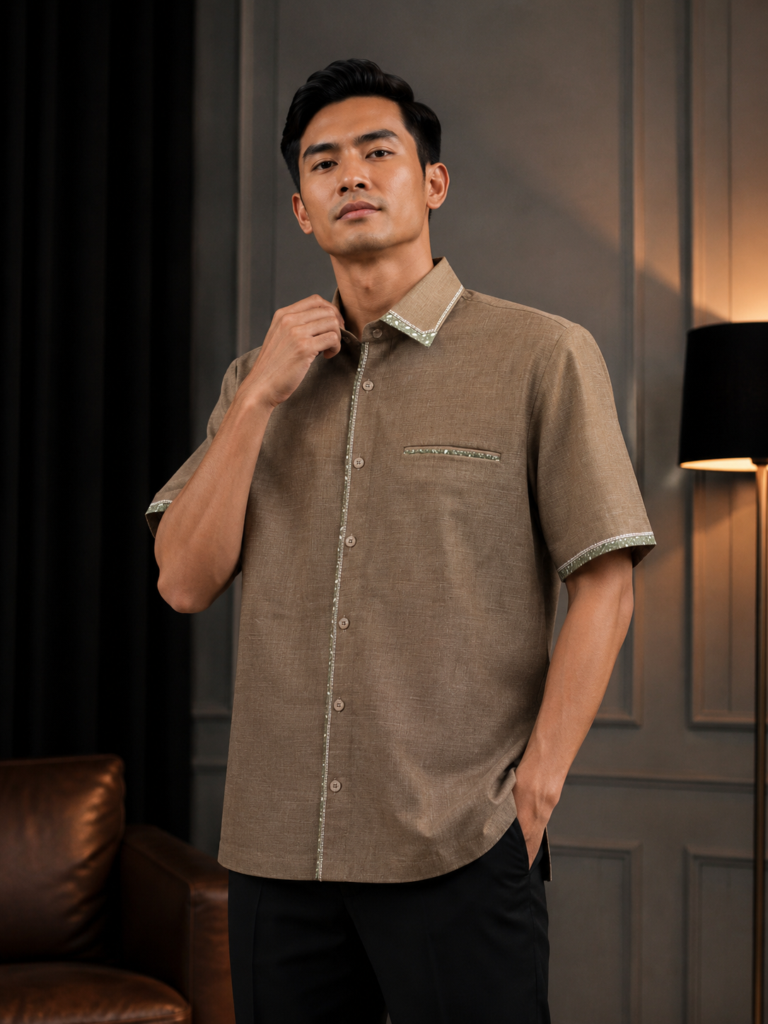 SHIRTING POLOS - SP M0015 - LW